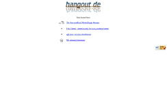 Desktop Screenshot of hangout.de